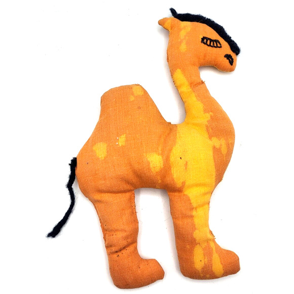 CAMELS Vintage Miniatures Lot of 5 Mixed Media 4-10" Hand Crafted - Picture 3 of 12